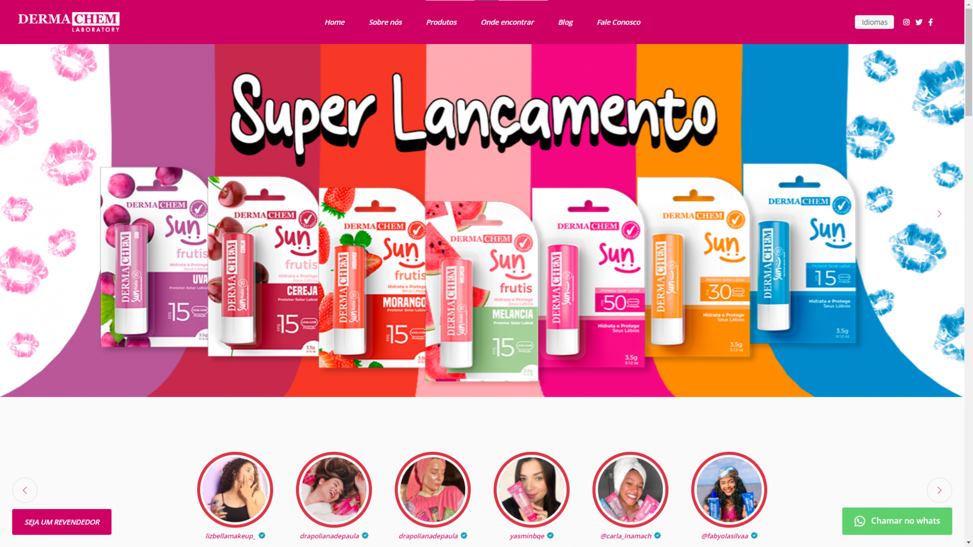 imagem 1 | dermachem_tela - Fazer site profissional: equipe de programação, design ux&ui, gestão de projeto etc